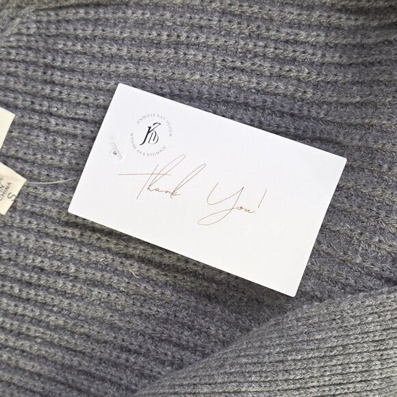 Zia Oversized Grey Cardigan - NWT - Small - BIG Button Energy! - Picture 9 of 10